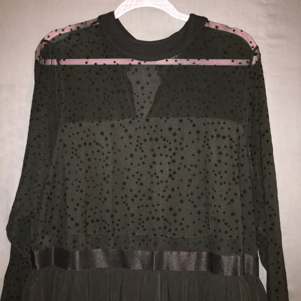 Torrid Dress with Star mesh Panels